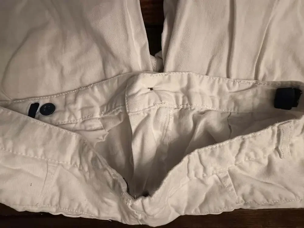 The Children's Place Boys White Chino Shorts Size 16